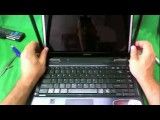 Toshiba Satellite L745 L745D Laptop Screen Replacement Procedure