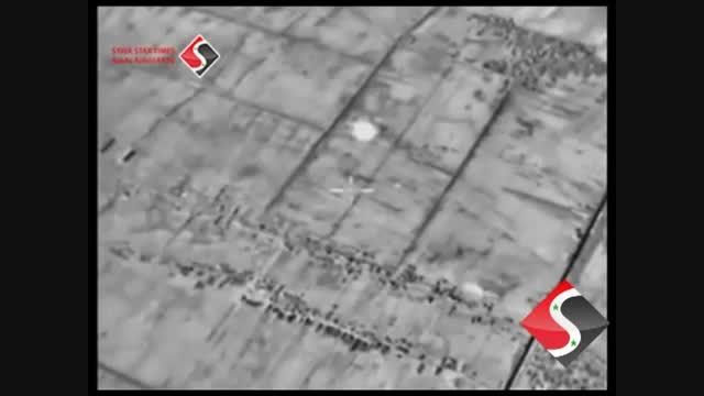 حمله جنگنده های روسی به تروریست ها در ادلب و حلب