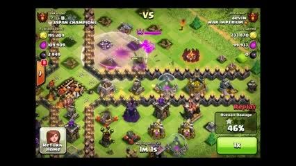 Clash of Clans - High Level Champions League Attack Str