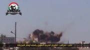 بمباران زیبای مواضع تروریست ها در سوریه توسط جنگنده های ارتش