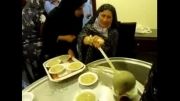 پختن اش ایرانی در مکه مکرمه