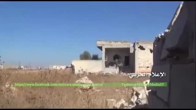 کنترل ارتش سوریه در روستا تیر معله حومه حمص