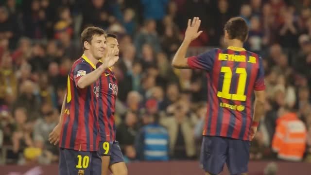 خلاصه بازی : بارسلونا VS رایووایکانو | HD | 2014
