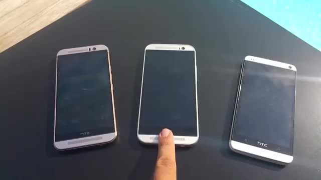 درز ویدئو HTC One m9