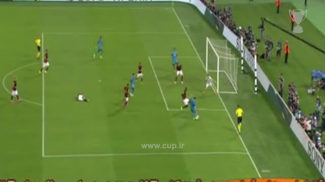 گل لوئیس سوارز؛ آ اس رم ( 0 ) - بارسلونا ( 1 )
