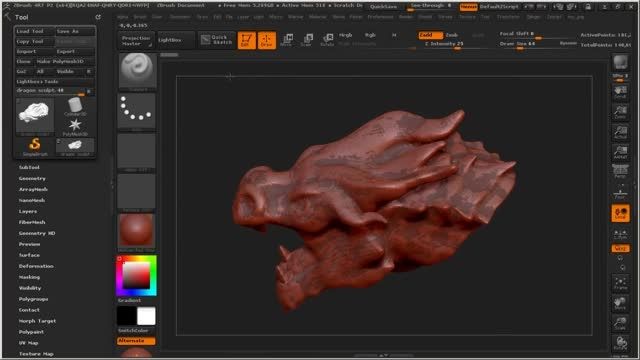 Modeling a Bracelet in Rhino and ZBrush