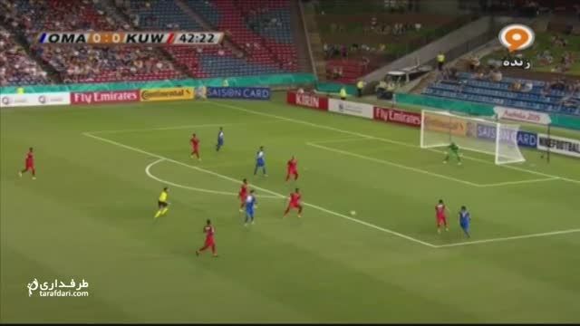 خلاصه بازی عمان 1-0 كویت