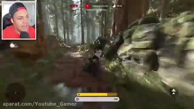 Messyourself play star wars battlefront