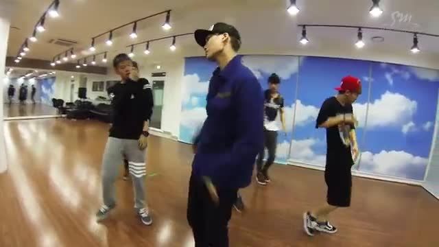 تمرین رقص exo- growl