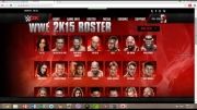 wwe2k15 roster