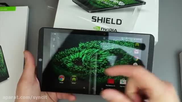 جعبه گشایی: تبلت جدید Nvidia Shield Tablet K1