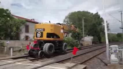 The UNAC 22TRR.High Capacity Road-Rail Excavator