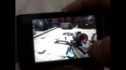 بازی Modern Combat 3 به صورت باور نکردنی روی گوشی xperia x8