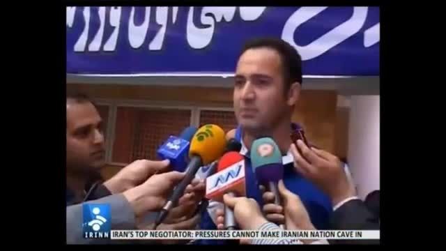 فیلم کتک کاری در لیگ برتر والیبال ایران