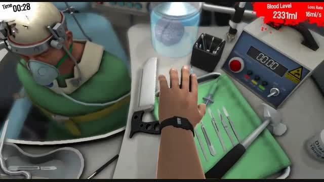 Surgeon Simulator ۲۰۱۳ (طنز)
