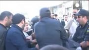 تظاهرات علیه انتخاب مجدد علی اف بعنوان رییس جمهور آذربایجان