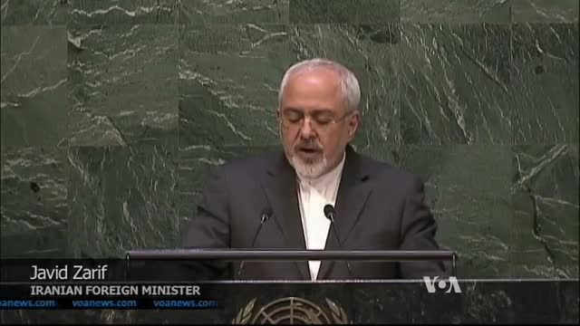 دیدار جان کری و مقام های ایرانی در سازمان ملل