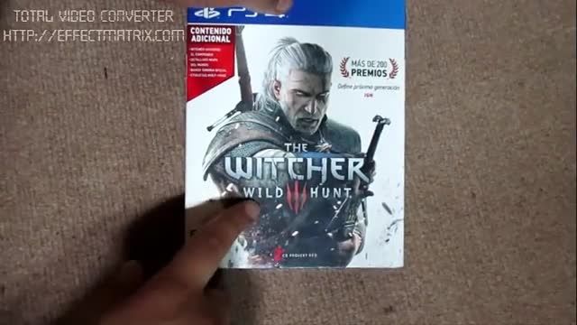 witcher 3 onboxing