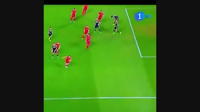 گل ماتا به مقدونیه (گل اول بازی اسپانیا - مقدونیه)