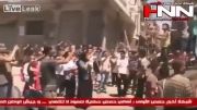 استقبال گرم مردم حمص از ارتش سوریه