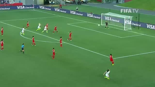 بازی : آمریکا 1 - 0 چین (جام جهانی زنان 2015 کانادا)