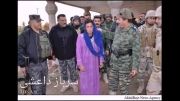 دستگیری سرباز داعشی درلباس زنانه