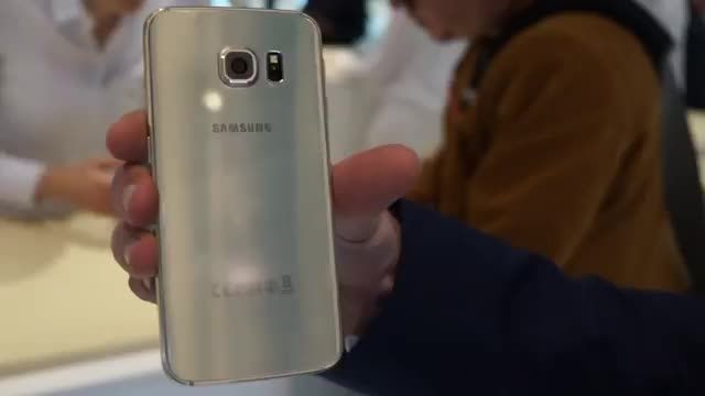 بسیار شیک و زیبا 2015 Galaxy S6 Edge Samsung
