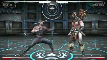 MKX - Kung Lao - MidScreen Combos - Tempest