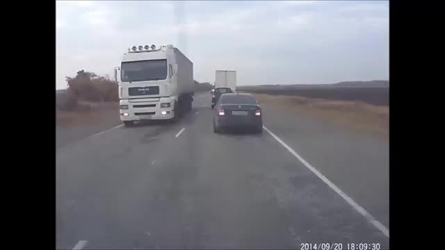 راننده ی احمق - تصادف واقعی