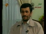 پرسش خبرنگار فرانسوی درباره ی کاپشن احمدی نژاد