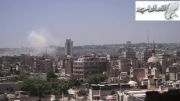 نابودی مقرهای ارتش سوریه(در یک ثانیه)
