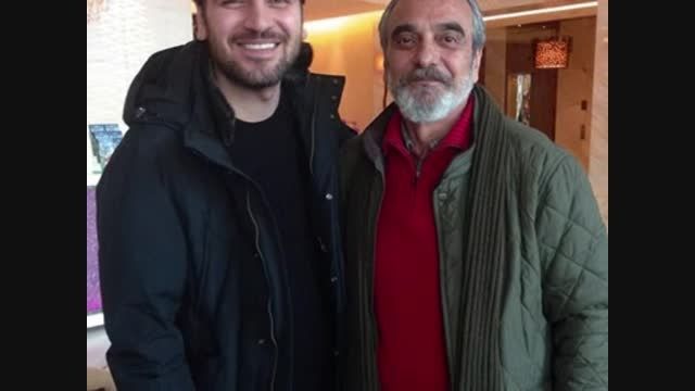 سامی یوسف و بازیگر معروف ایرانی در کنار هم