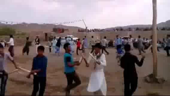روستای بیچند رقص محلی چوب