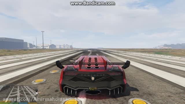 سرعت بالا ماشین در Grand Theft Auto V