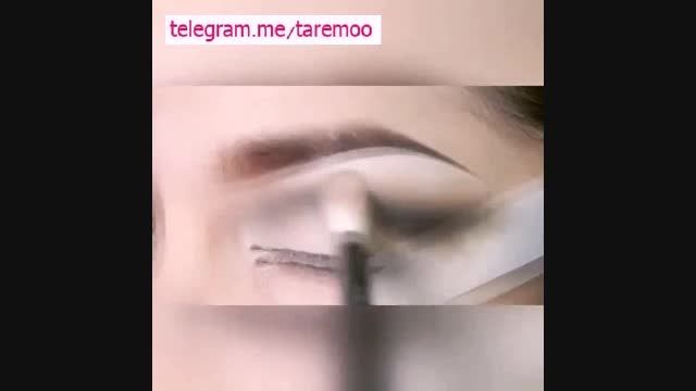 آموزش آرایش غلیظ چشم در تارمو