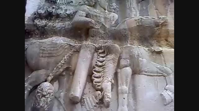 نابودی آثار باستانی در کازرون