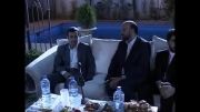 احمدی نژاد پشت صحنه مادرانه -خیلیییییییییییییییییییییی جالب