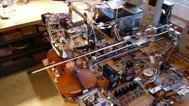 نواختن ویولن توسط ربات بهتر از انسان
