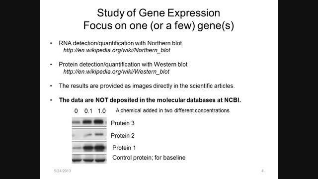 بخش دوم بررسی داده های Gene Expression در پایگاه NCBI