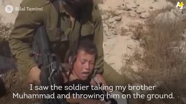 دختر 14 ساله فلسطینی که پا به پای مردان جنگید ....