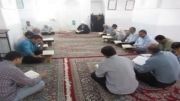 برگزاری مراسم جزء خوانی قرآن كریم در روستای هفتادر