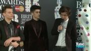 one direction interview at backstage brit awards 2013