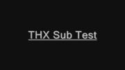 THX subwoofer test