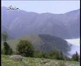 كوهستان غرق در مه