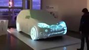 نمایش BMW با رقص نور