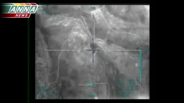 بمباران لیزری توسط سوخو24 سوریه از ارتفاع بالا (النصره)