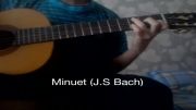 قطعه معروفی از باخ Minuet (J.S Bach)