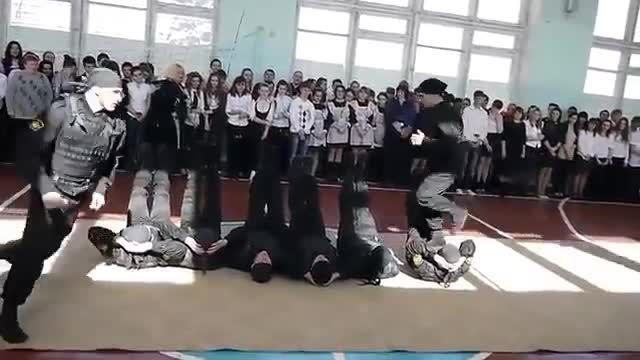 حرکات نمایش Russian Spetsnaz