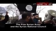 تظاهرات اسلامگرایان لندن در حمایت از القاعده در سوریه