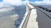 Alitalia Airbus A321 Landing
